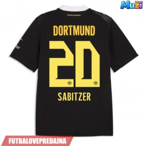 Lacne Muži Futbalové dres Borussia Dortmund Marcel Sabitzer #20 2026-27 Krátky Rukáv - Preč
